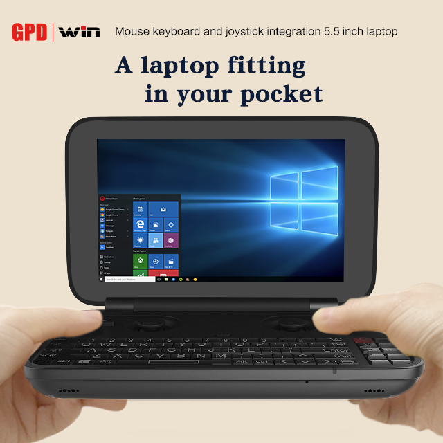 GPD WIN Intel Z8700 Win 10 OS Game Console by GPD HK - Indiegogo