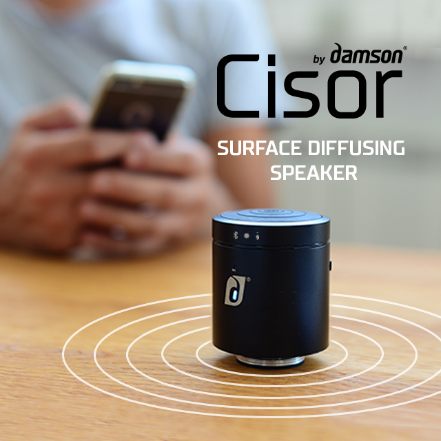 Cisor: The Smallest Most Powerful Speaker by Damson Audio - Indiegogo
