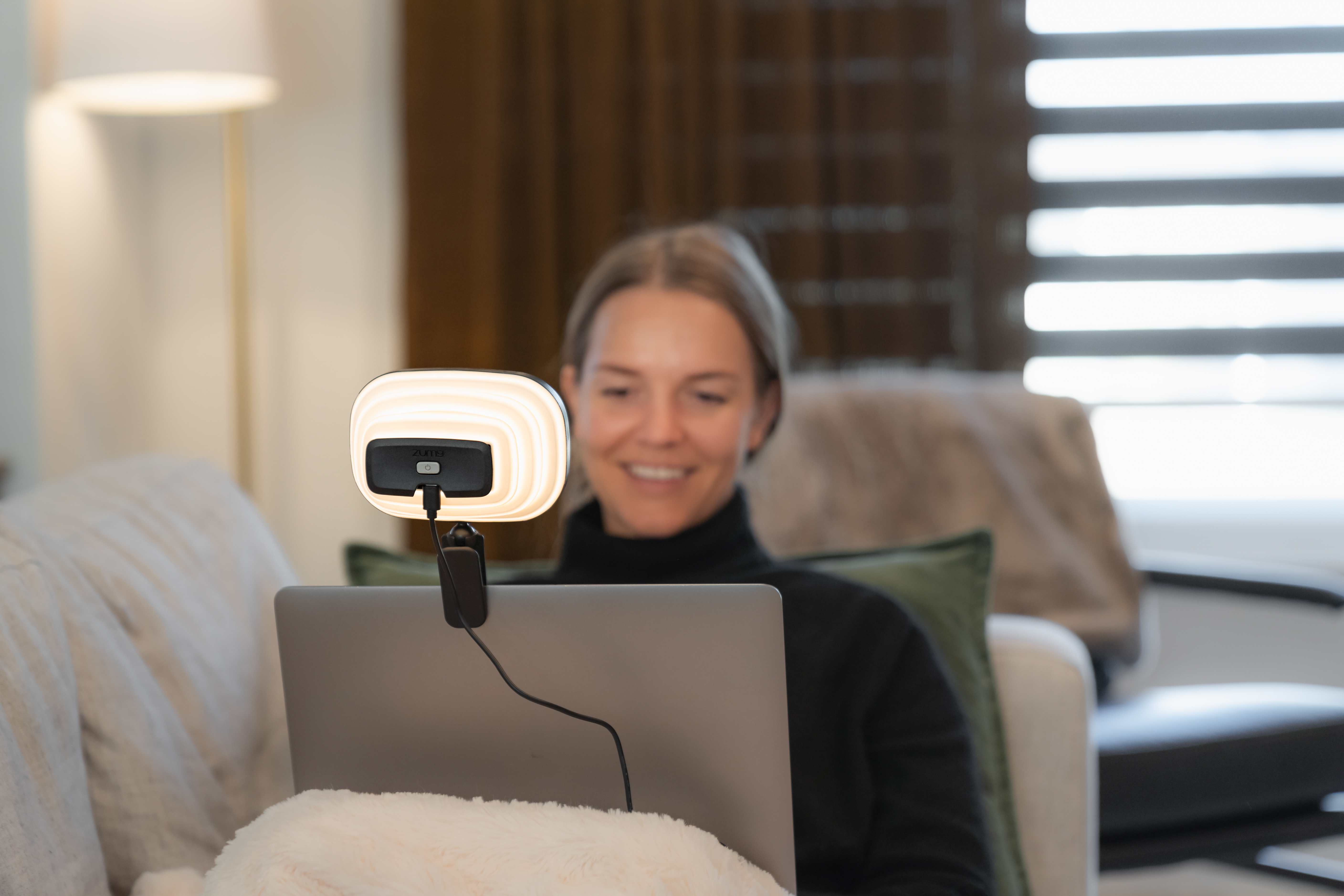 Zumy: Pro Soft Box Light for Video Meetings by Brightside
