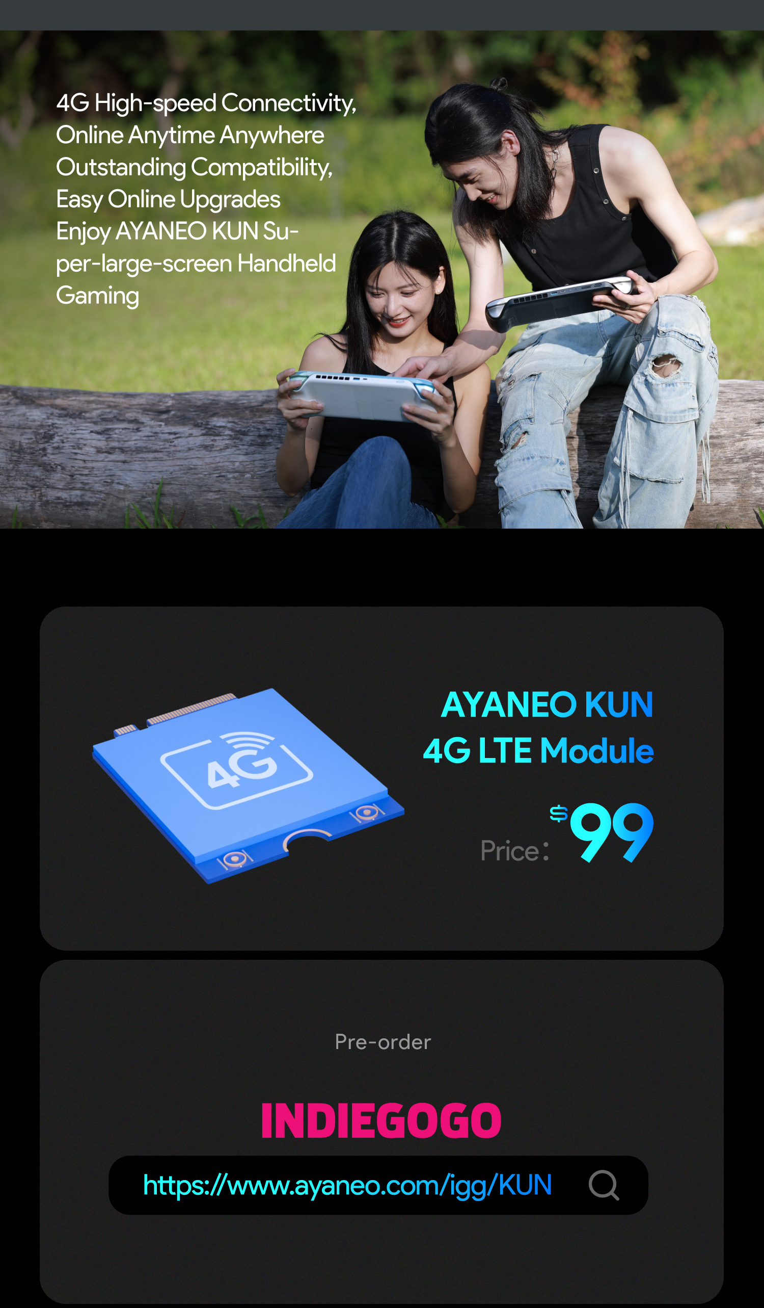 AYANEO KUN:8.4''Screen 8840U Handheld with 54W TDP by AYANEO