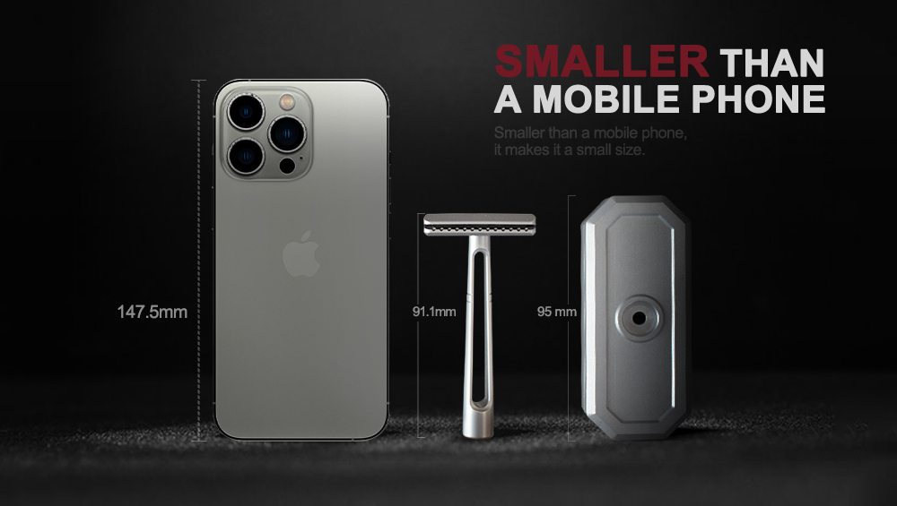 Titanium Motor Razor Titanium Collapsible Razor for On-the-Go Shaving by TrekGear - Indiegogo