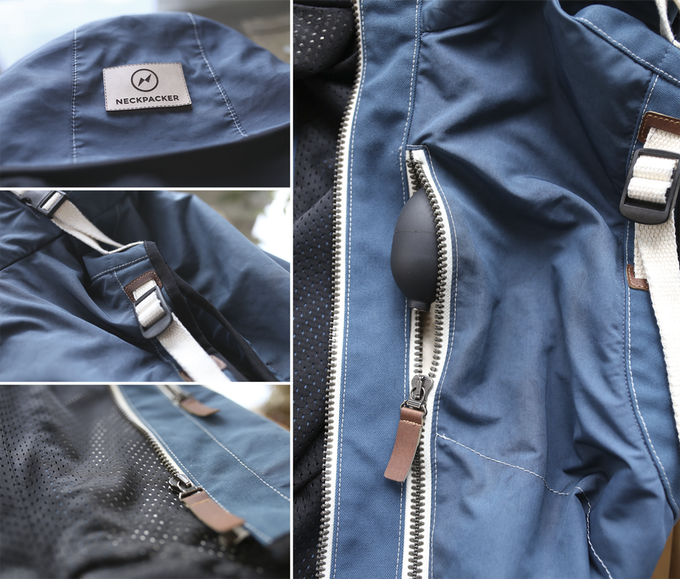 Snooze Jacket NECKPACKER: BEST TRAVEL JACKET FOR PERFECT SNOOZE by Neckpacker - Indiegogo