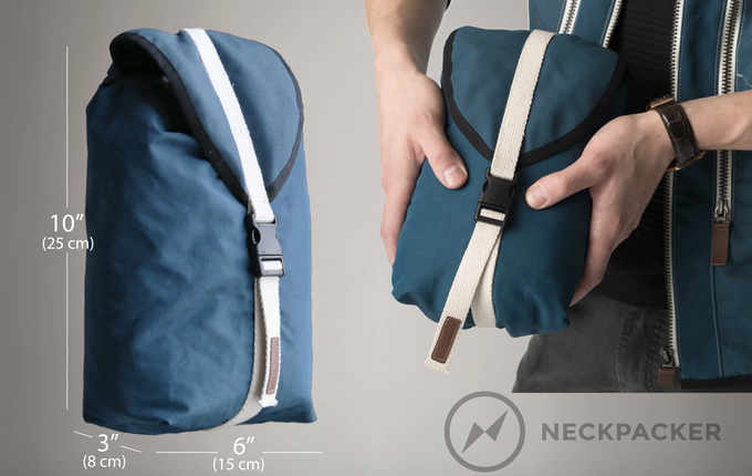 Snooze Jacket NECKPACKER: BEST TRAVEL JACKET FOR PERFECT SNOOZE by Neckpacker - Indiegogo