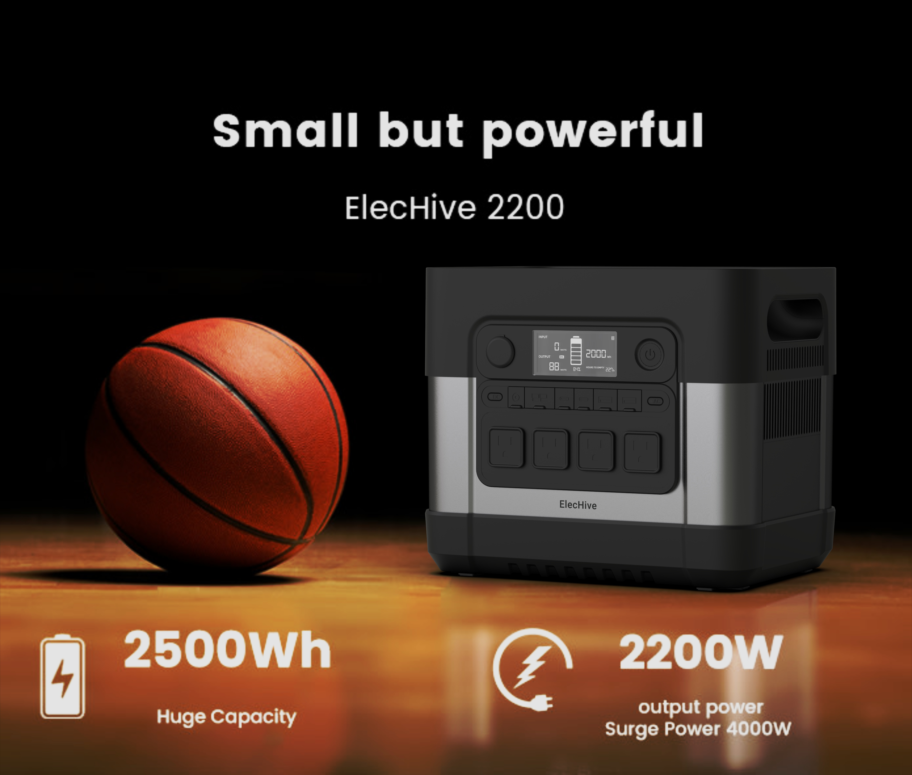 ElecHive Portable & Universal Super Power Station by ZERO BREEZE
