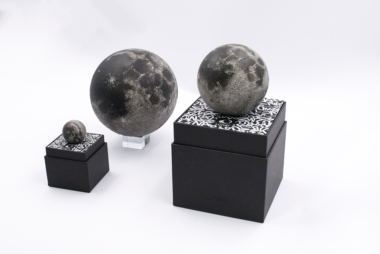 LUNAR. The most precisely made Moon model with AR. by AstroReality