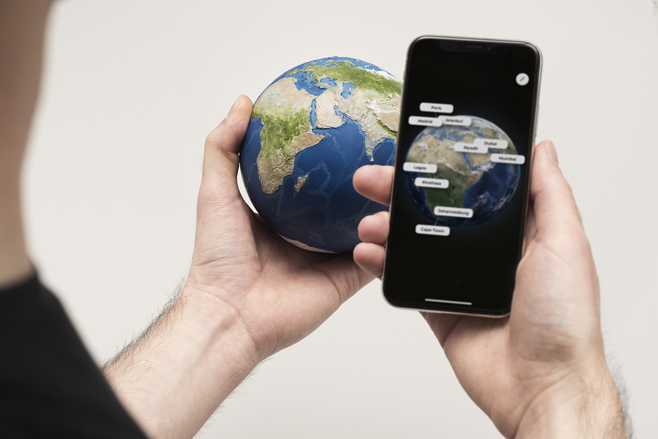 EARTH: AR and AI enabled model of planet earth by AstroReality - Indiegogo