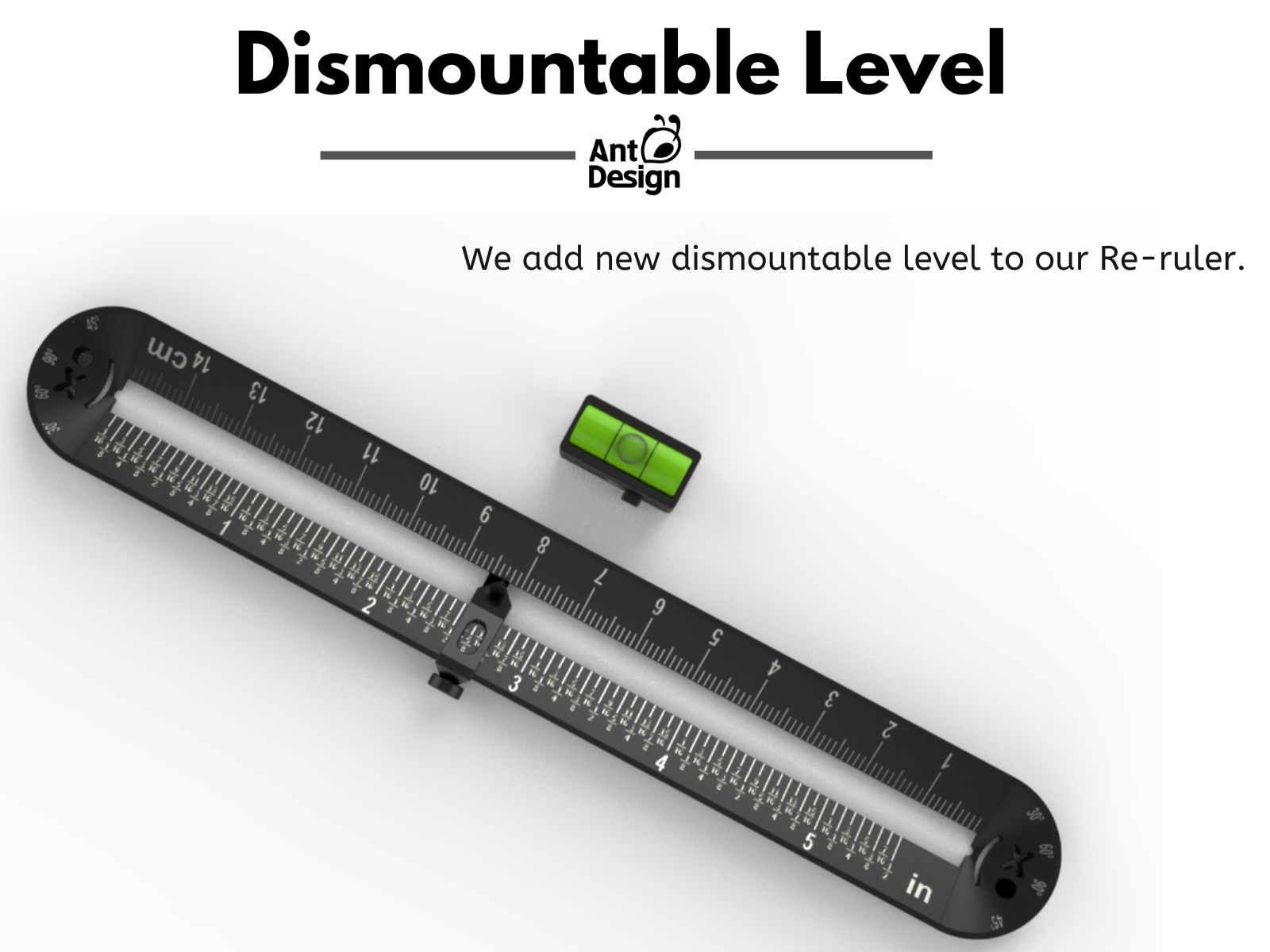 Godiegogo Ruler Re-ruler: One ruler to rule them all by Ant design - Indiegogo