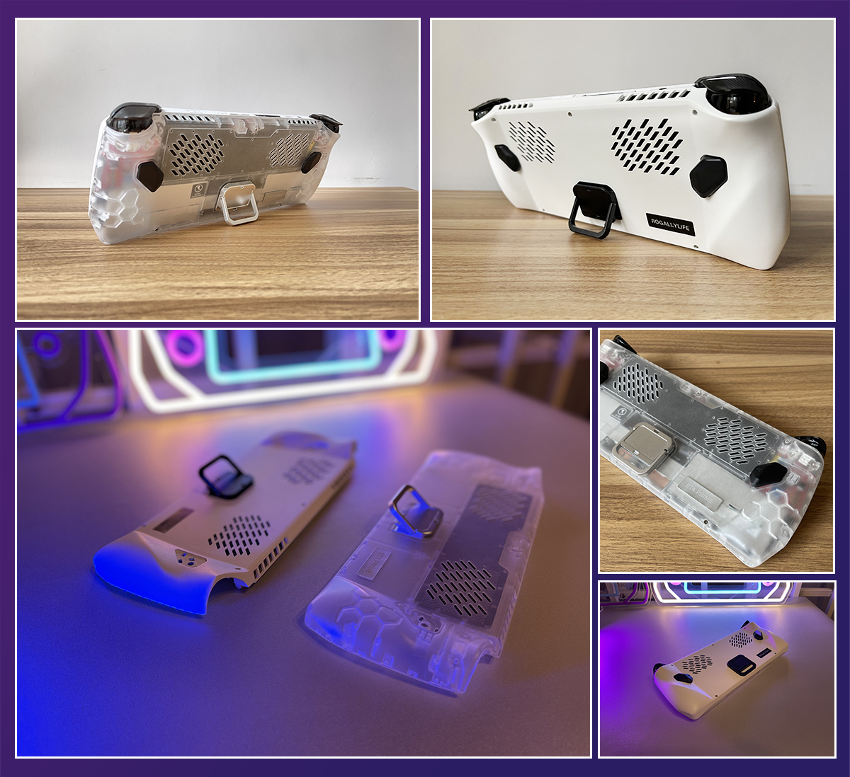 ケース (半透明)　熱管理　ROG Ally HandheldDIY ROG Ally HandheldDIY ケース (半透明) 熱管理 【公式通販】