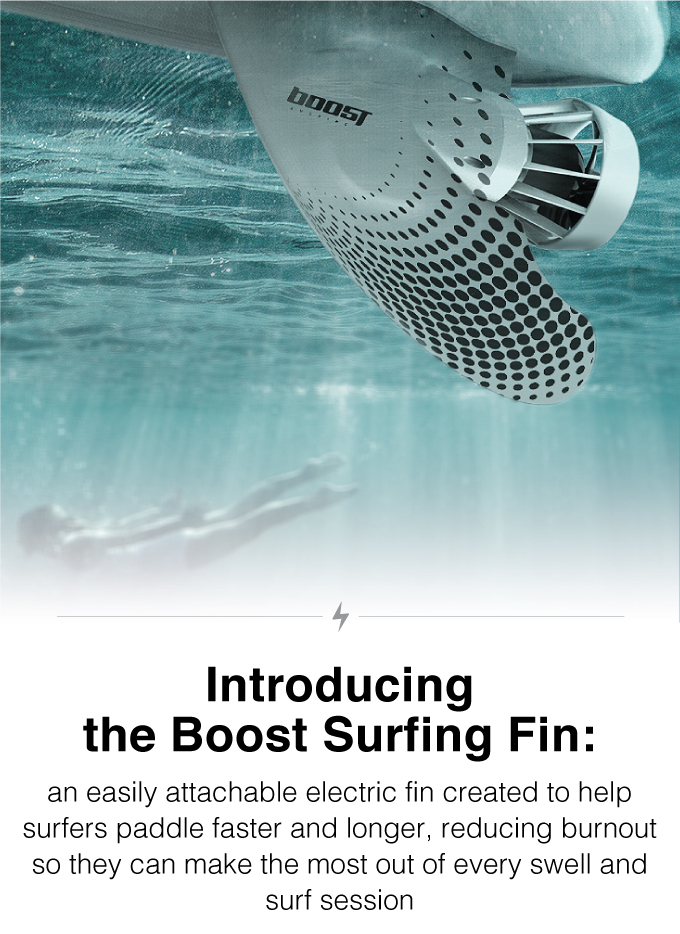Boost Fin: Electric Motorized Fin for any Board by Boost Surfing