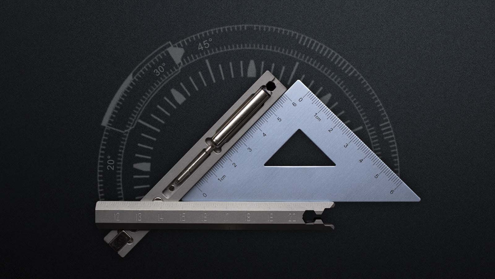 Metool The Vortex - Titanium Multitool Ruler Pen by MeTool Design - Indiegogo