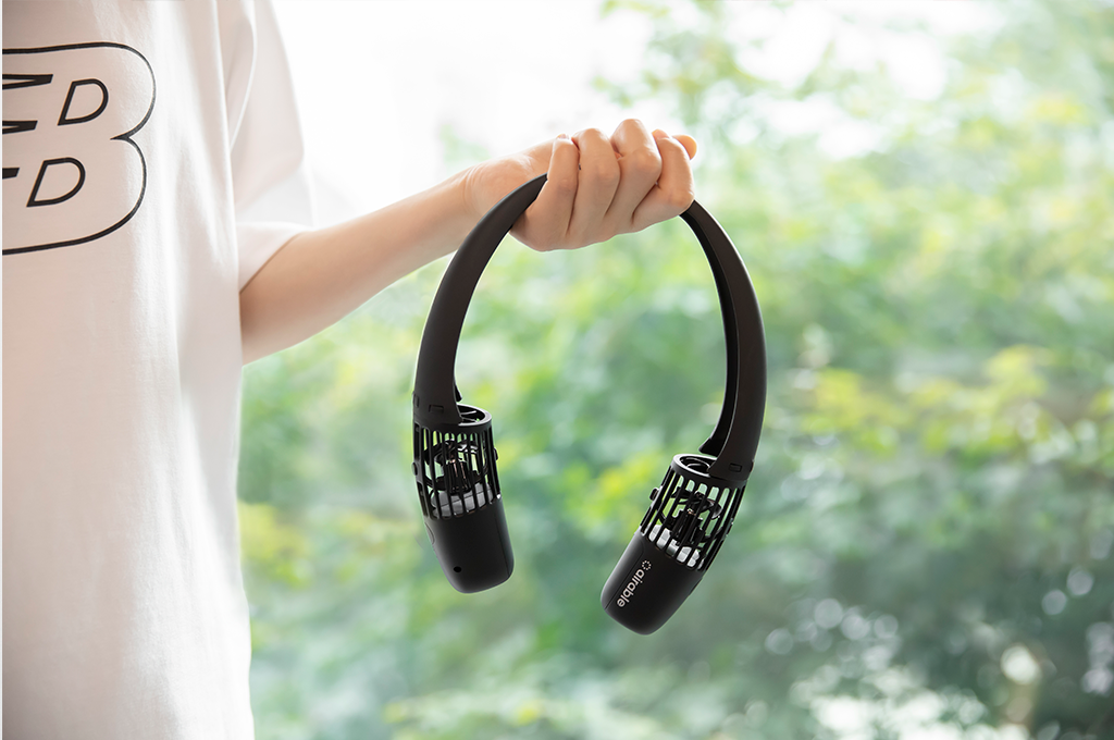 Airable: Portable neck fan for cooler outdoor life by Airable - Indiegogo