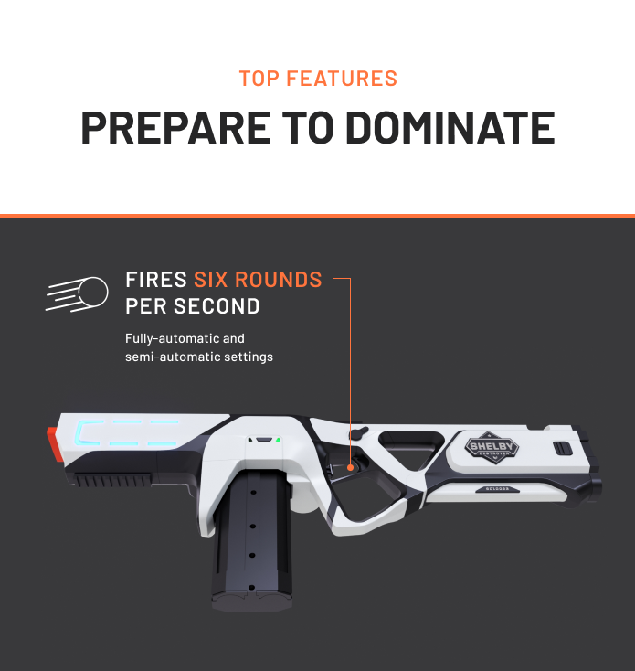 SHELBY DESTROYER: Foam Disc Blaster by H.P. Shelby Manufacturing