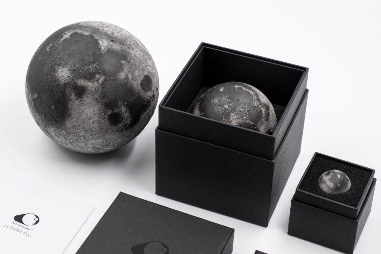 LUNAR. The most precisely made Moon model with AR. by AstroReality