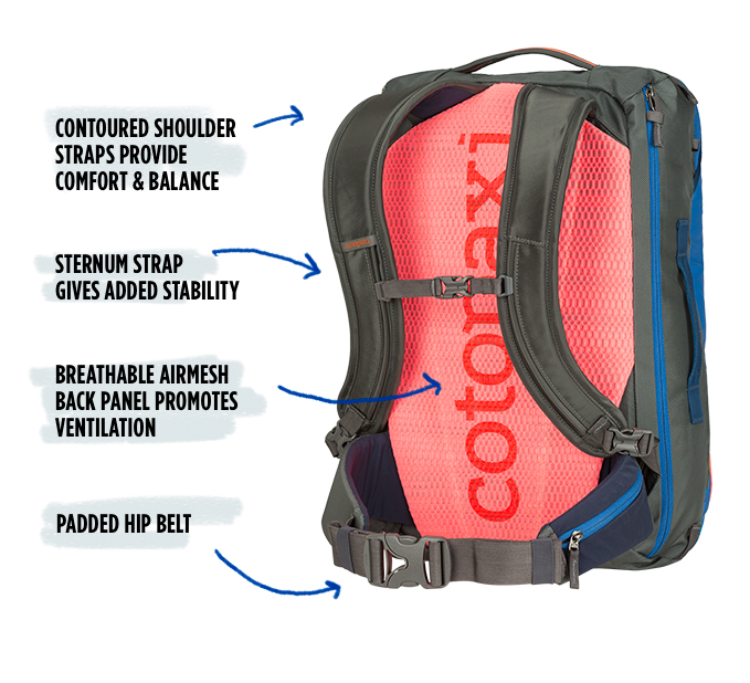 cotopaxi backpack indiegogo The Ultimate Adventure Travel Pack: Allpa 35L by Cotopaxi - Gear For Good