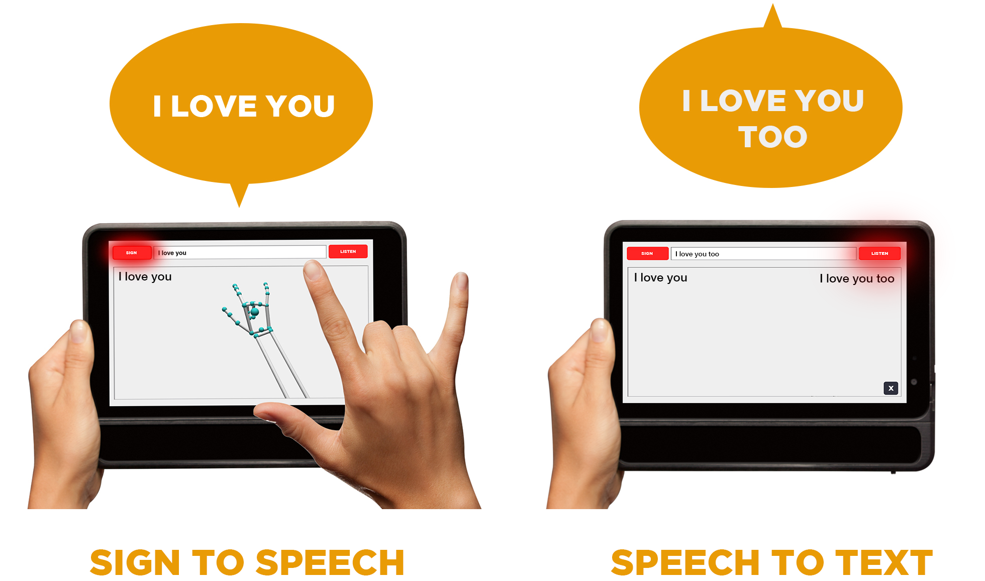 Voice In Sign Language MotionSavvy UNI: 1st sign language to voice system by Jordan Stemper ...