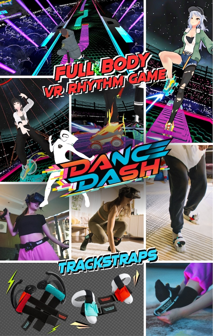 Dance Dash - FBT VR Rhythm Game with Trackstraps by Rebuff Reality ...