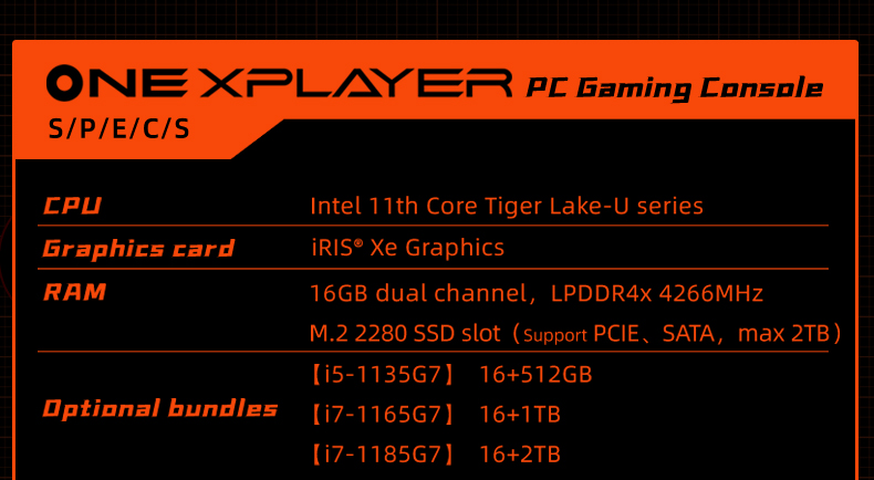 ONEXPLAYER: Best Performing Handheld Game Console by OneXPlayer - Indiegogo