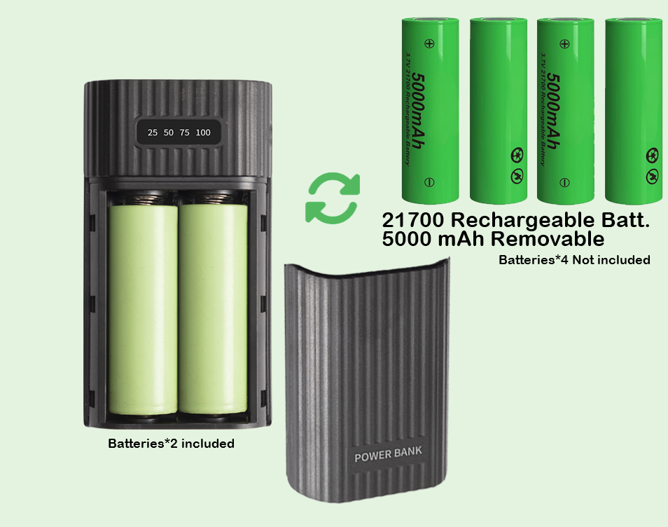 The Ultra Sustainable Replaceable Cell Power Bank by Sulypo Creative ...