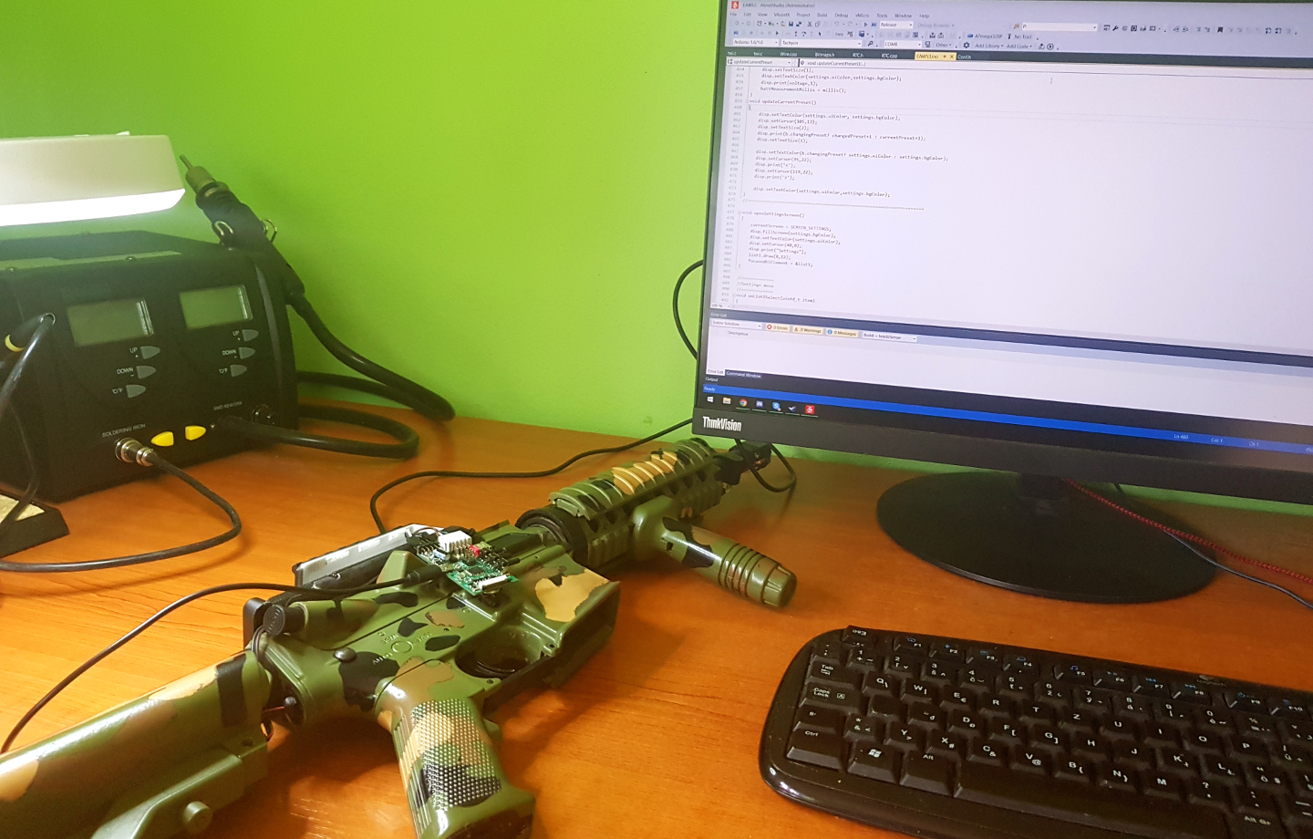 Tachyon: A weapon mounted computer for airsoft by Martin Hrehor - Indiegogo