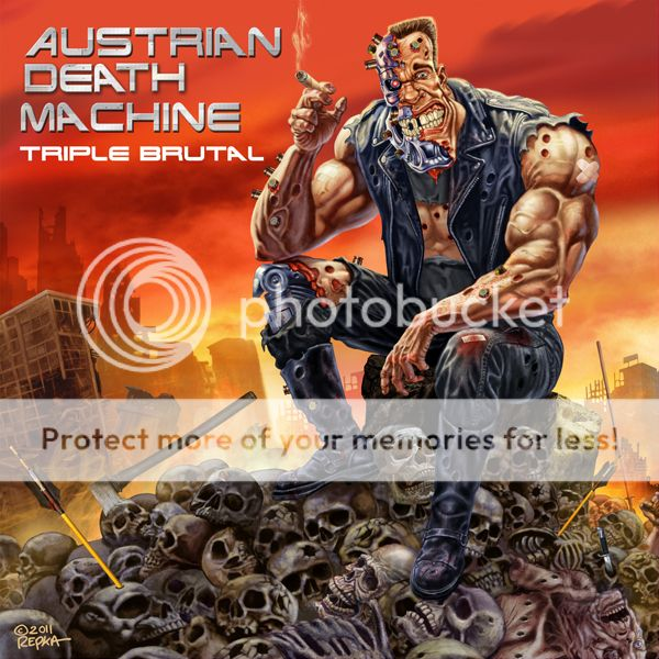 Triple Brutal - Austrian Death Machine a makes New Record and Tour