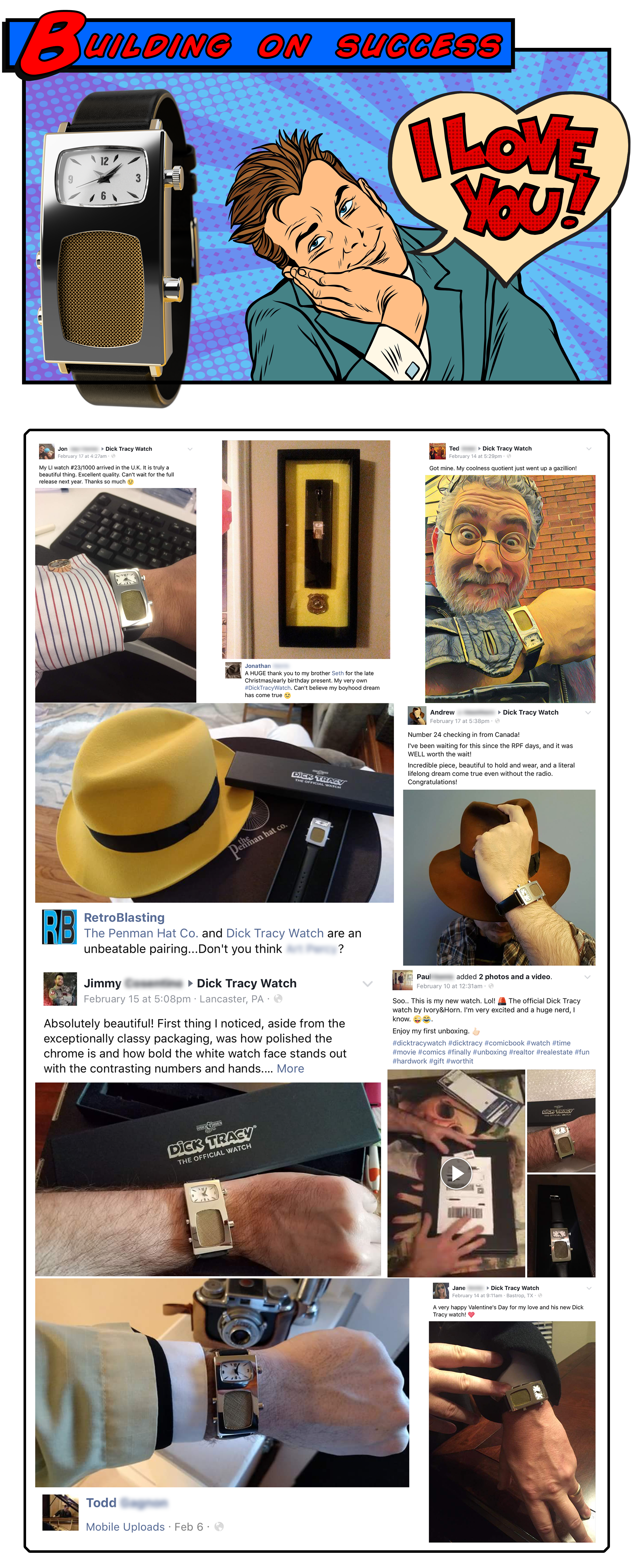 Dick Tracy - The Official Watch by Ivory & Horn - Indiegogo