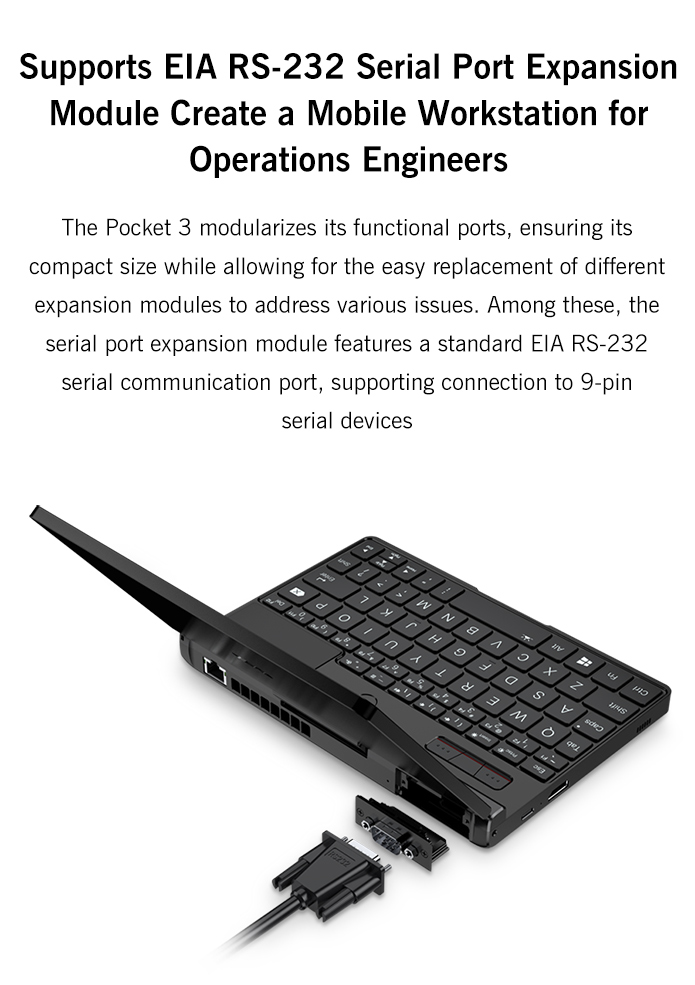 GPD Pocket 3: Modular Full-featured Handheld PC by GPD HK - Indiegogo