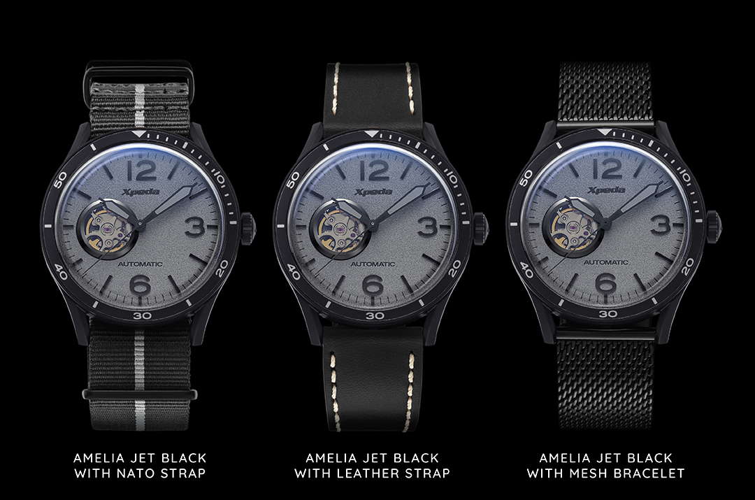 Aviation Legend Inspired Watch-Amelia Pilot Watch by Xpeda Watch 