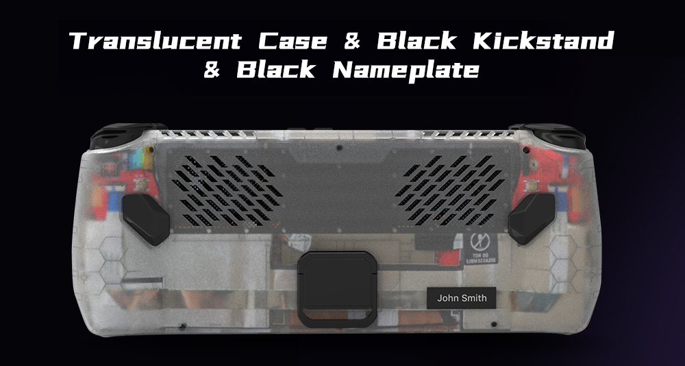 Custom ROG Ally Back Modcase with Heat Management by HandheldDIY