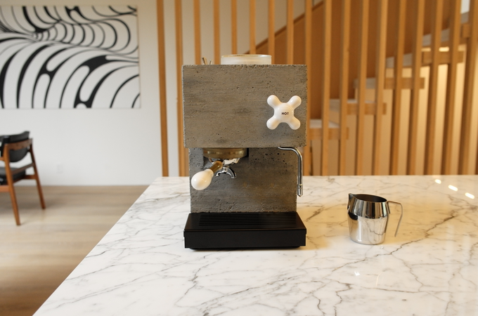 AnZa: Redefining Espresso in Concrete and Corian by Andrew Smith