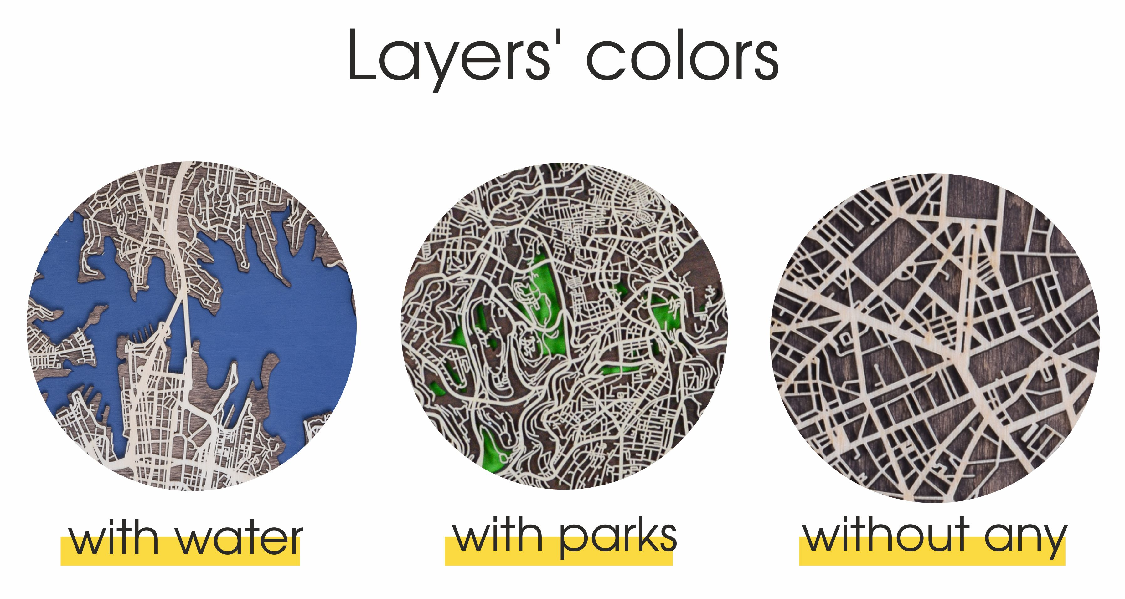 Photonote Maps 3D Wooden City Map to Create a Lasting Memory by Enjoythewood - Indiegogo