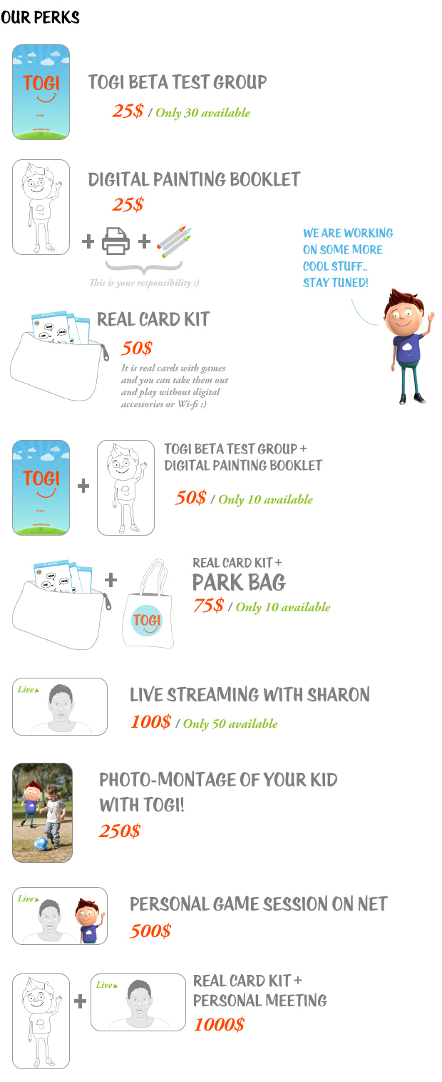 TOGI application for fun family activities by Sharon Michaeli Ramon ...