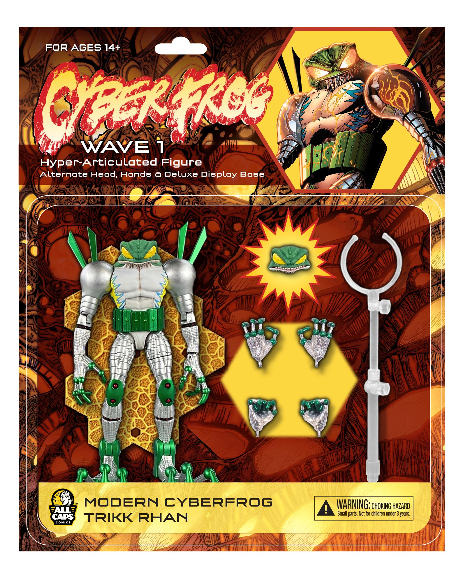 1st Wave CYBERFROG Action Figures! by Ethan Van Sciver - Indiegogo