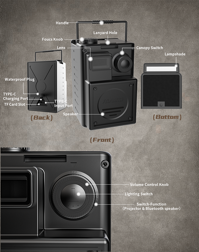FILMATIC- A Small yet Powerful Outdoor Projector by FILMATIC