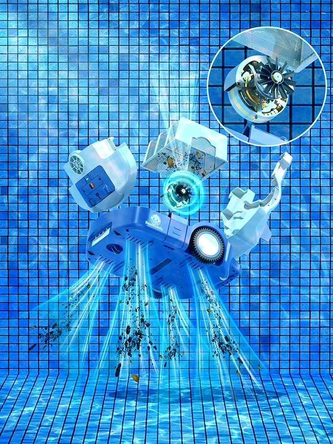 An Efficient Automatic Pool Cleaning Robot by Best Robtic - Indiegogo