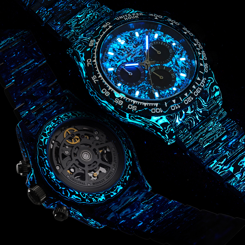 BONEST GATTI Full Luminous Forged Carbon Fiber Precision