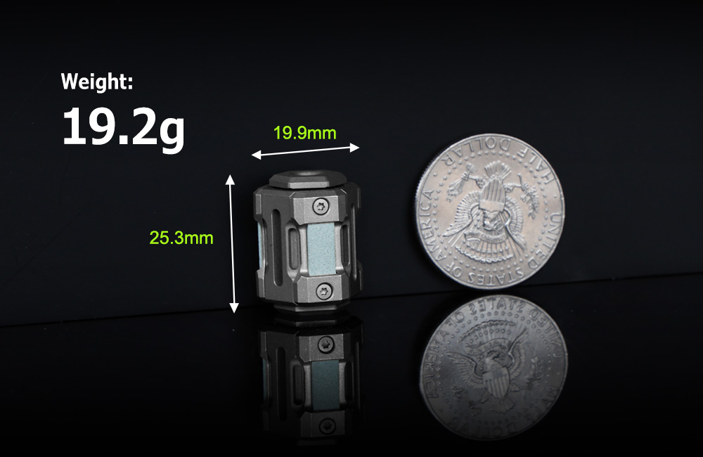TiSpinx: Titanium Pendant That Redefines EDC by TIGO Team - Indiegogo