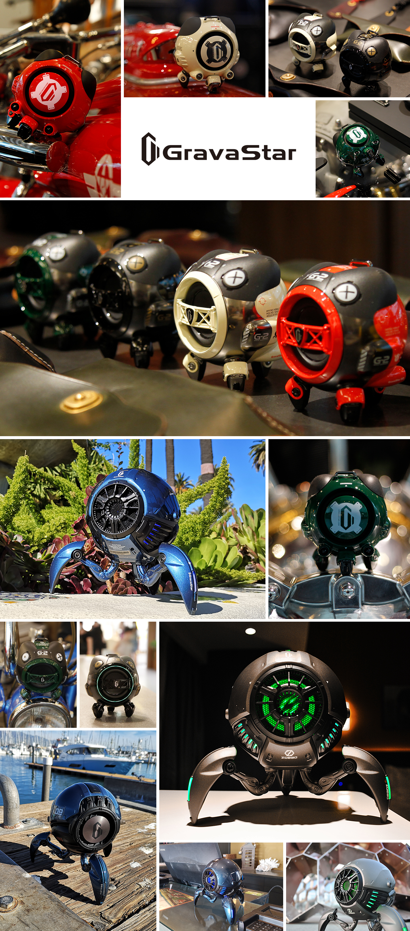 Gravastar Venus Bluetooth Speaker: Not from Earth by GravaStar