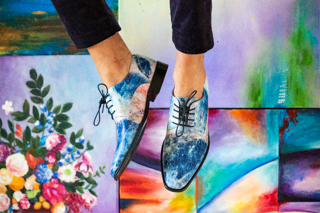 Patterned Leather Footwear- Inspired by You by Kyle Tarter 