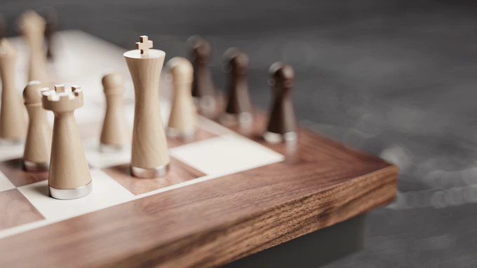 PHANTOM. The Robotic Chessboard Made of Real Wood by Wonder Substance ...