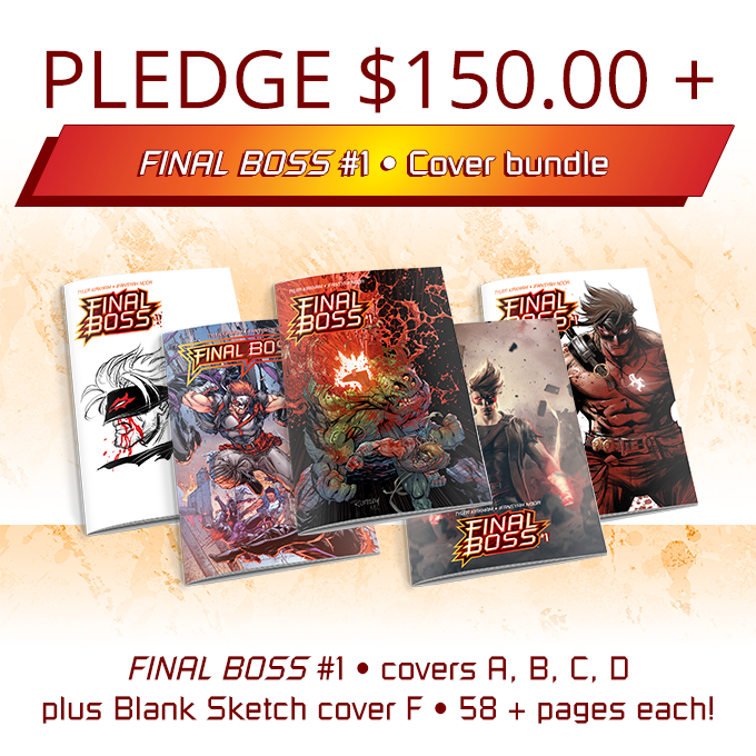 Tyler Kirkham's Final Boss Graphic novel by Tyler Kirkham - Indiegogo