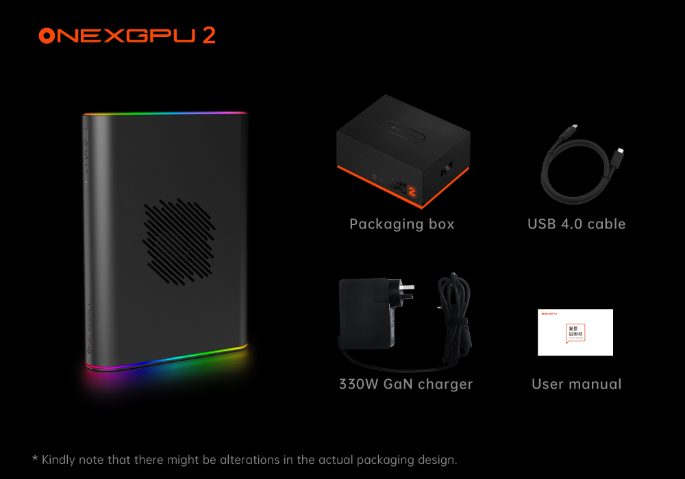 ONEXGPU 2: Ultimate eGPU with AMD Radeon RX 7800M by OneXPlayer - Indiegogo