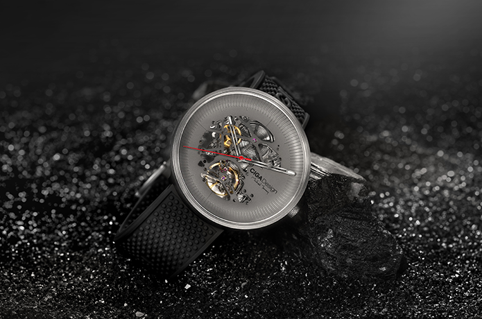 CIGA Design: Titanium Skeleton Mechanical Watch by CIGA Design 