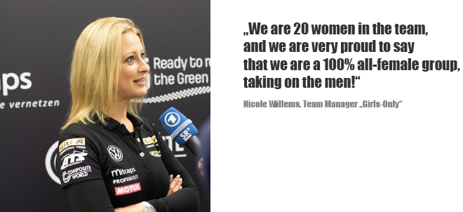 Girls Only Racing The Girls-Only Racing Team. by Nicole Willems - Indiegogo