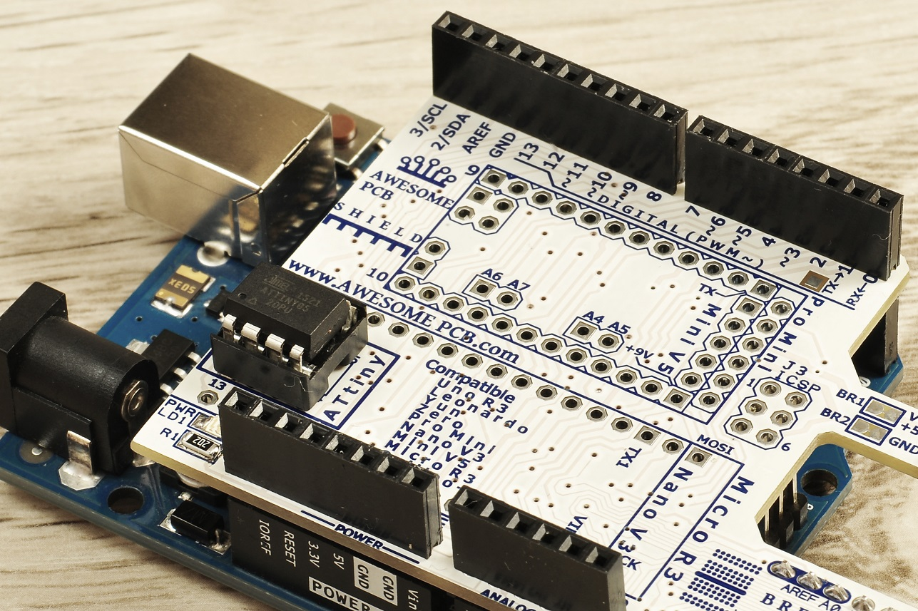 ArduSHIELD most universal shield for ARDUINO ever by Szymon Mackow ...