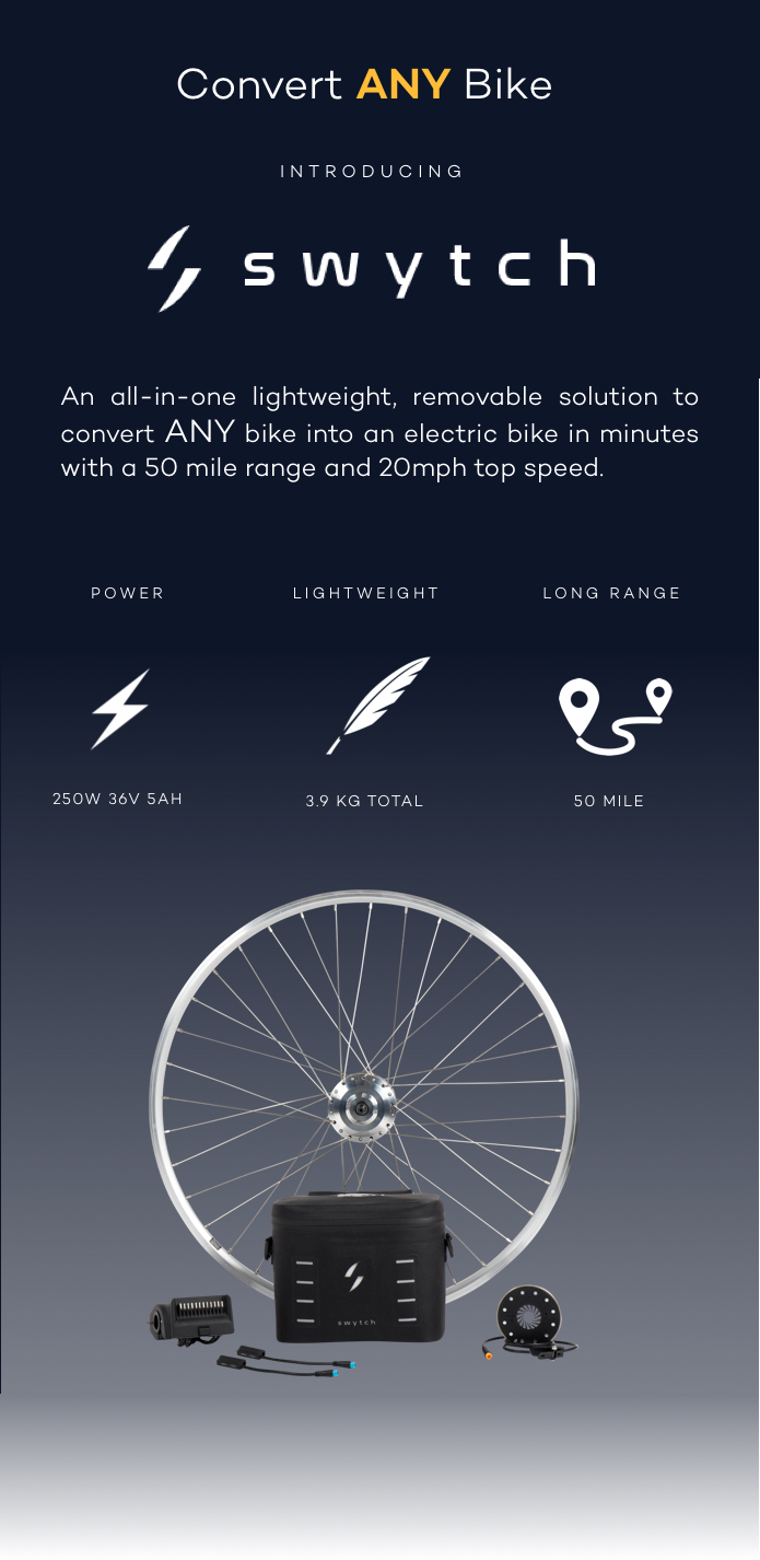 Swytch: Convert Any Bike Into An eBike by Swytch Team - Indiegogo