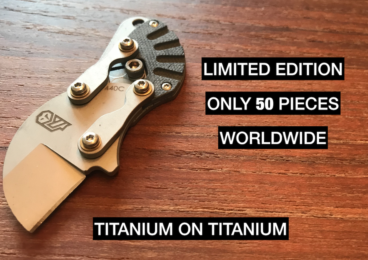 Eclipse HLE-2: Hyper Limited Ti Morphing Knife by Tory Shifman
