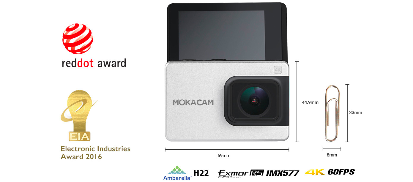 Alpha3: The Most Advanced 4K Action Camera Ever by Mokacam - Indiegogo