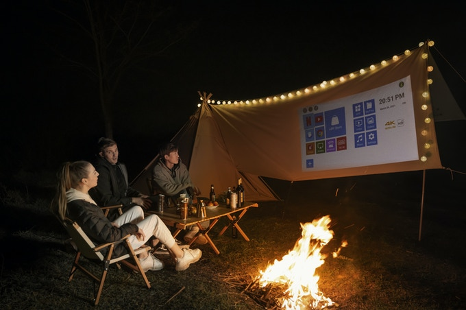 FILMATIC- A Small yet Powerful Outdoor Projector by FILMATIC