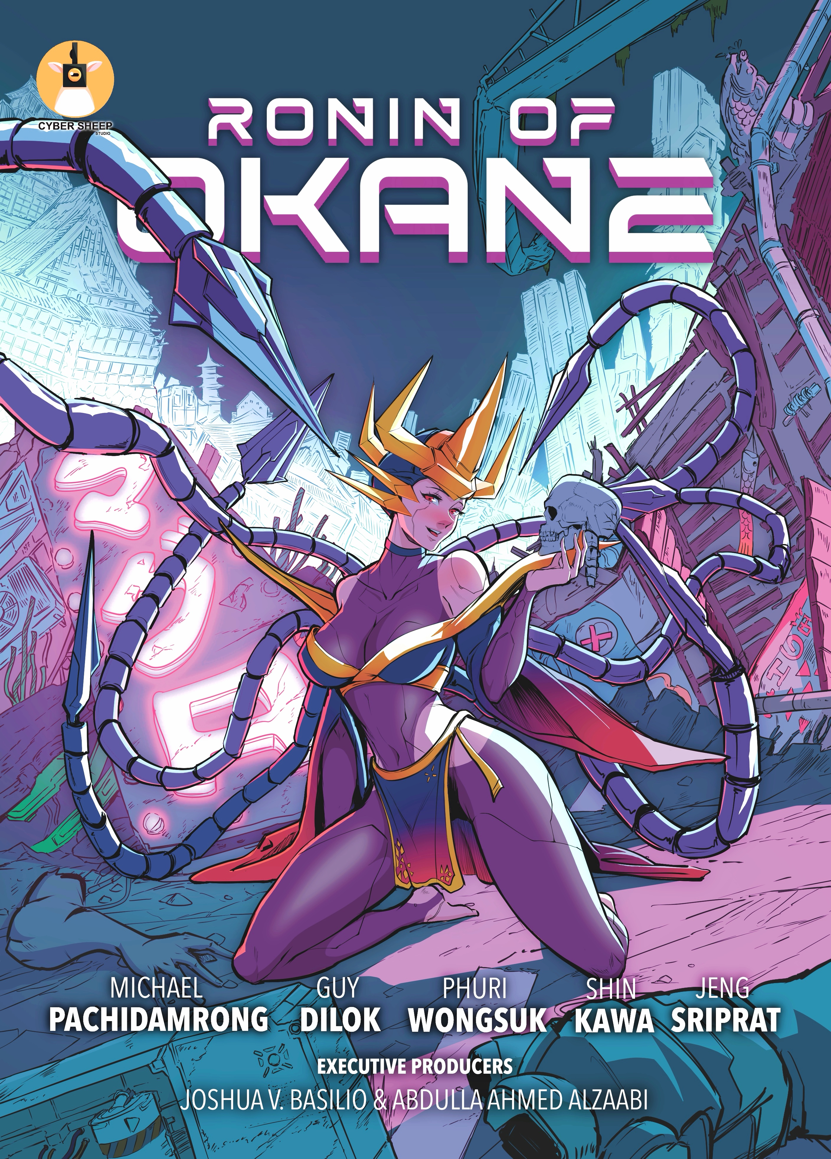RONIN OF OKANE 1-3: Cyberpunk X Japanese Folklore by Cyber Sheep