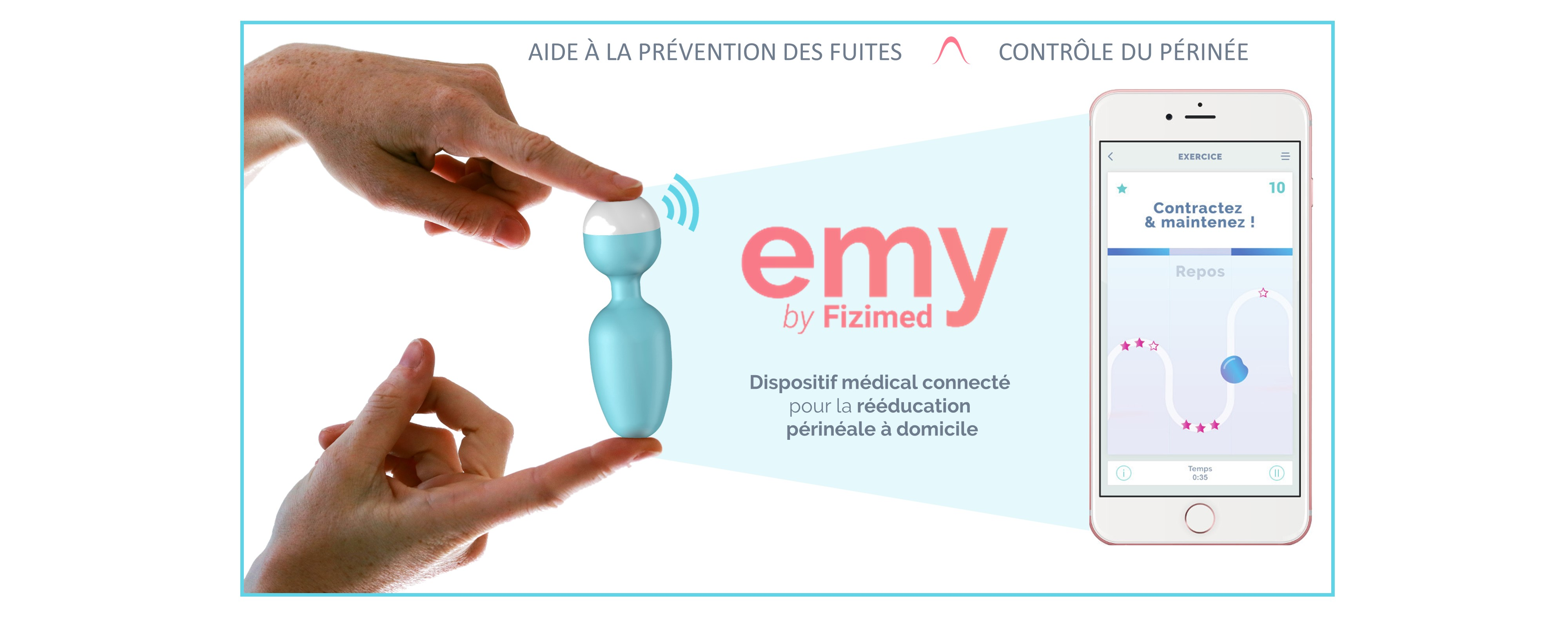 EMY : the connected device for perineum exercices by Emeline Hahn ...